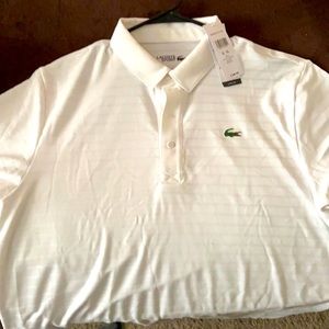 White collar Lacoste sport